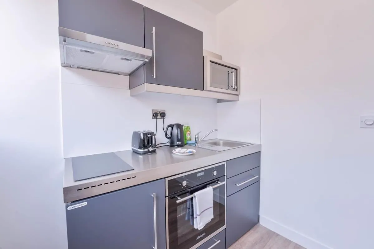 Modern And Bright Studio In Central Sheffield Apartmán
